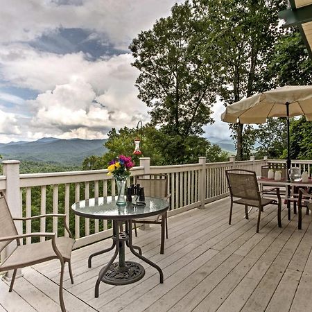 Secluded Mountain Home With Stunning Views And Deck! Брайсон-Сити Экстерьер фото
